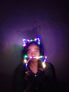 Bando Lampu LED warna warni  – Aksesoris Rambut Glow Party & Pentas