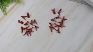 100Pcs Plastic Grafting Clips Garden Vegetable Plants Flat and Round Mouth Support Clips