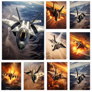 Jigsaw Puzzle Modern Military Fighter Jet Plane Photography Art For Adults Great Perfect Family Fun Relaxing Brain Teaser Gift