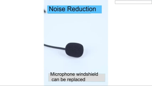 2pcs Professional 3.5mm Wired Headset Microphone For Voice Amplifier Conference Teaching Speaker