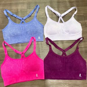 Áo Bra Thể Thao Nữ Hàng Xuất Dư Danskin 2 Dây Có Tăng Đơ Chất Dệt Kim Co Giãn Tốt