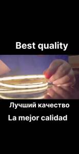 12V/24V COB Strip 8MM COB LED Light Bar 480Leds/M High Density Flexible Ribbon Rope Tape Cabinet Light 3000K 4000K 6000K Lights