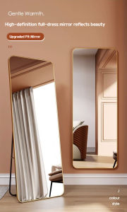 ​​FairCraft​​【24 Hours Shipped】Mirror With Stand Full Body Mirror Bathroom Floor Mirror Floor-To-Ceiling Wall Mounting Mirror