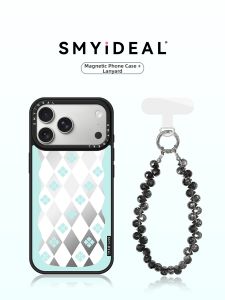 Smyideal | Magnetic Diamond Flower Design Phone Case