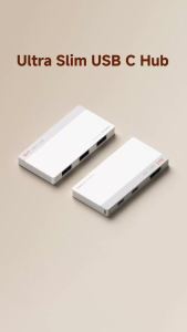 Hagibis | Hagibis Ultra Slim USB C Hub Multiport Type C Converter Adapter for Laptops 5Gbps/10Gbps Data 4K HDMI PD for Macbook Pro Air Neo
