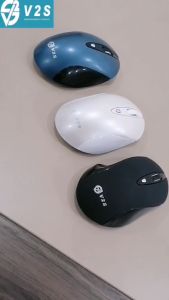 V2S WM202 2.4G Wireless Mouse Accurate Control Gaming Smart Power Saving For Laptop PC