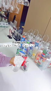 DIY Cocktail Kit - Cuba Libre & Light Rum Spritzer Set | Home Bartender Pack w/ Rum Cola Sprite Cups & Straw