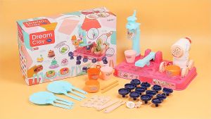 Guojiajia Pudding Colored Mud Childrens Non toxic Ultra Light Clay Noodle Machine Mold Male and Female Set Toys