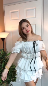 เสื้อสาวอวบ อก38-48นิ้ว ยาว 24 นิ้ว *ผ้าคัท * *รุ่นกุ๊บกิ๊บ