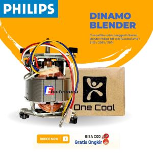 DINAMO BLENDER PHILIPS ONE COOL HR 2115 2116 2061 2071 / MESIN MOTOR BLENDER PHILIPS  GULUNGAN ASLI TEMBAGA