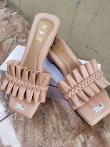 sandal kokop wanita Hak 3 cm sandal wanita kondangan