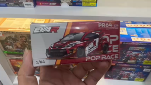 Mô Hình Xe POP RACE PR640220 – EVA RT PRODUCTION MODEL CUSTOM TYPE-08 GOODRIDE GR YARIS – 1/64