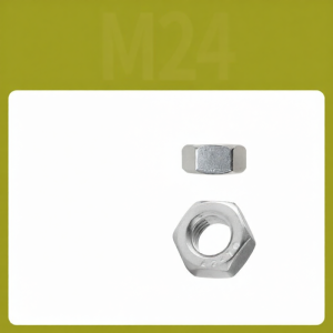 BAIRUITE | Stainless Steel Hex Nuts M3 M4 M5 M6 M8 M10 M12 M16 M2