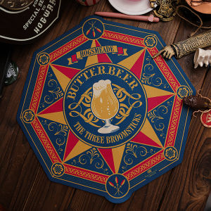 Đệm Bàn Trang Trí BetterBear Harry Potter Butterbeer Siêu Hấp Thụ Đệm Tay Cầm Cốc Đệm Chuột Đệm Bàn Làm Việc Đệm Bàn Ăn