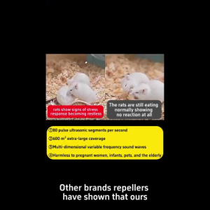 【No more rats】Ultrasonic Rat Repellent for Home Ultrasonic Pest Repeller Used to repel rats lizards cockroaches flies bat etc.Ultrasonic Rat Killer Electric pest control insect repellent pest repeller devices mouse repeller