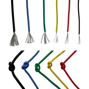 Ultra Soft Silicone Wire 3M 5M Heat Resistant High Temperature Flexible Copper Cable 18 20 22 24 26 28AWG Electrical Connector