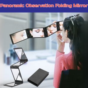 Multi-Angle Panoramic Observation Folding Mirror Makeup Mirror Cosmetics Tools