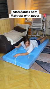 HUILife 2/4 Inch Memory Foam Mattress: Back Care & Cool Breathability