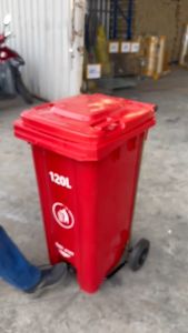 ถังขยะพลาสติกเกรดA (รุ่นมีที่เหยียบเท้า) 15L / 20L / 30L / 60L / 120L ถังขยะกทม. ถังขยะอนามัย โรงพยาบาล โรงเรียน ถังขยะพลาสติก ถังขยะมีฝาปิด มีล้อ