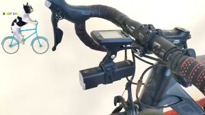 Bộ Giá Gắn Đèn Đồng Hồ Trên Pô Tăng Ghi Đông Xe Đạp TOOPRE (HÀNG CHÍNH HÃNG)