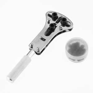 Watch Case Opener Watch Repair Tools Kit Screw Back Remover Three-claw Meter Opener Steel Open Cover Tool Bottom Opener