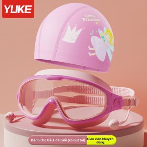 Yuke | Kính Bơi Chống Mờ Kính Cỡ Lớn Cho Trẻ Em