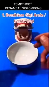 Promo Termurah Original Temputooth Bahan Buat Gigi Palsu Sendiri