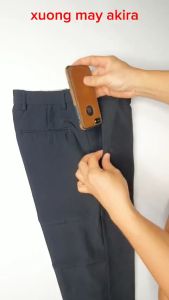 Quần âu nam trung niên ống suông vải cotton 2 da dày mát loại quần tây nam form rộng Quần tây nam công sở trung niên đẹp vải không phai Quần âu nam đen ống đứng quần tay trung niên phổ thông Akira