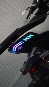 Honda Click 125/150 v3 LED Tail Light Premium Star RGB Smartphone App Customization 46Modes LED VIVID Color Plug And Play Waterproof SharkPower