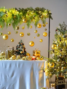 12 PCS Christmas Balls 3CM 4.2CM 5.2CM 6.2CM Christmas Tree Pendant Christmas Decorations Christmas Decor