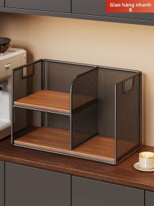 Multi-layer Storage Rack for Table Desktops 1