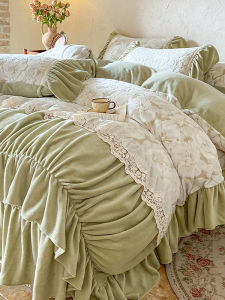 Princess Style Warm Winter Bedding Set