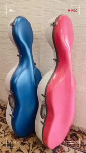 SUPER-LIGHT CARBON FIBER CELLO CASE - VERY STRONG AND SAFE FOR TRAVELLING MUSICIAN
