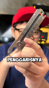 Pisau Cutter Stainless Steel 9in1 Pemotong Kertas Tajam Anti Karat Serbaguna