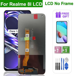 6.6" Inch For OPPO Realme 8i LCD RMX3151 LCD Display Touch Screen Digitizer Assembly For Realme 8I LCD Display Replaceable Parts