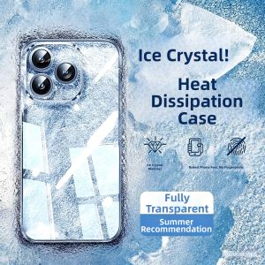 XIBOLAI | Heat Dissipating Clear Thin Matte Drop Protection Case