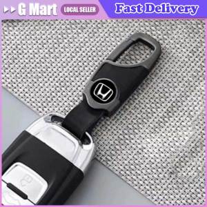 【Toyota】Leather car keychain horseshoe buckle jewelry key chain for Toyota Vios Innova Avanza Rush Fortuner Wigo Corolla Universal Outlet Accessories Emblem Universal Outlet Accessories Emblem Universal Outlet Accessories