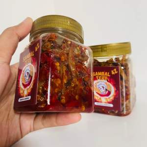 SAMBAL TERI//SAMBAL TERI KEMASAN BOTOL 200ml