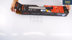 Lamptan โคมไฟถนน Luxbar 30w 50w 100w IP65 ใช้ภายนอก streetlight ติดเสา ยึดกำแพง ไฟส่องถนน ประกันศูนย์ แลมตัน