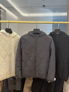 เสื้อแจ็คเก็ตผ้าฝ้ายแบบมีฮู้ดสไตล์ย้อนยุคสไตล์ญี่ปุ่นที่อบอุ่นและมีประสิทธิภาพด้วยการเติมผ้าไหมสำหรับฤดูใบไม้ร่วงและฤดูหนาวสำหรับคู่รัก