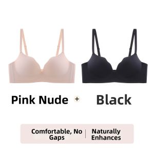 COSMO LADY | Smooth Seamless Gathered Small Chest Enhancement Sub-mammary Prevention Droopage Bra