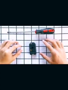 กรอบกุญแจพับ Honda Jazz ge 08-13 City 08-13 Brio Amaze Civic 08-13 crv 08-13 แถมถ่าน sony แท้