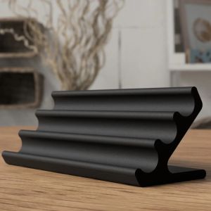 Multi-Colors 3D Printed Modern Style Three Layers Pen Stand Black Color Office Pen Holder Desktop Organizer Creative Home Gift