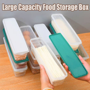 ที่ใส่บะหมี่กึ่งสำเร็จรูปในครัวภาชนะใส่เส้นสปาเก็ตตี้ที่ใส่กล่องเก็บของพร้อมกับสำหรับครัวเรือนภาชนะบรรจุอาหารแบบมีฝาปิดในครัวความจุสูง