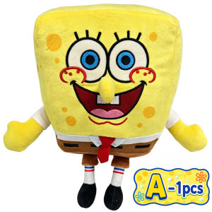 Bandai | Best Seller Anime Patrick Star Squidward Eugene H. Krabs Gary Kawaii Cartoon Stuffed Plush Toys Birthday Gift Super Cute
