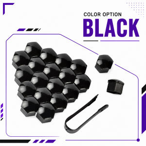 20PCS Car Wheel Screw Caps Lug Nut Covers Dustproof Anti Rust Tire Screw Protector Hub Cap Decorative Accessories 17/19/21mm