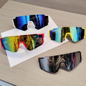 Kids Outdoor Cycling Windproof UV Protection Cool Baby Large Frame Sunglasses Boys Girls Fashionable Sunscreen Glasses