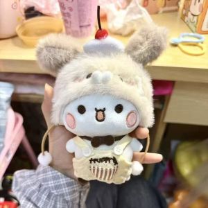 Búp Bê Thú Bông Bubu Và Yier Panda Dễ Thương Hình Gấu Bông Hoạt Hình Móc Khóa Túi Đồ Chơi Anime Mềm Mại Quà Tặng Cặp Đôi Trang Trí Chìa Khóa Xe 10cm