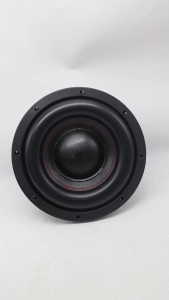 Plusbat ลำโพง10 นิ้ว 10156C2โครงชุป หน้าเย็บตะเข็บแดงลำโพงชับวูฟเฟอร์ 10 นิ้ว แม่เหล็ก 156 มิล หนา 20 มิล 2 ชั้น วอยซ์ 2 นิ้ว ครึ่ง