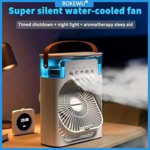 BOKEWU Air Cooler Fan: A 7 Color Portable USB Mist Table Fan
